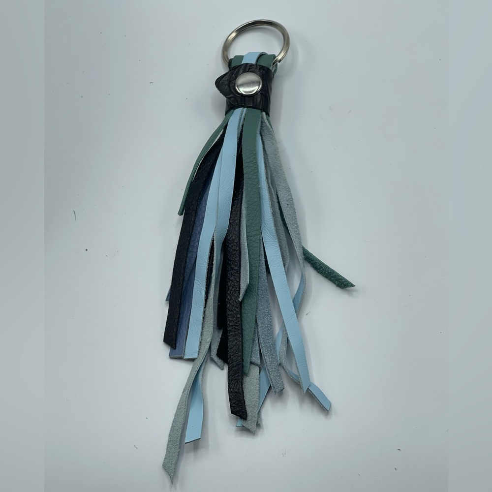 Multi-Color Tassel Keychain